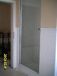 Reichel Drehtür Trento für Nische, Sondermaß Höhe 2050 mm, Alu-Profile silber-glanz, Echtglas glatt hell 6 mm, Bild 1